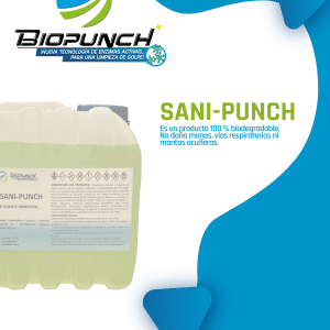SANI-PUNCH. Desinfectante tópico, ambiental.